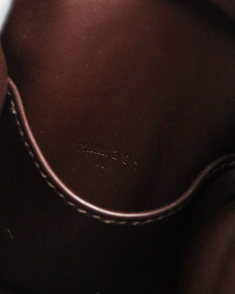 Hermès Mini Lindy 20 Rouge Sellier Clemence Taurillon Bag