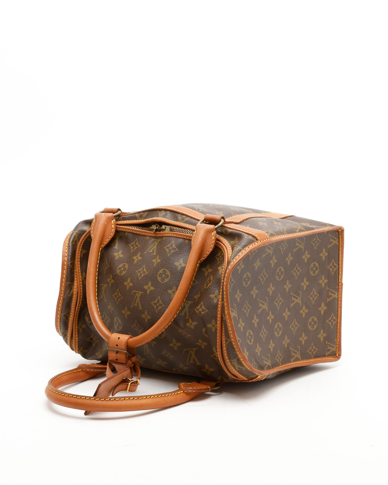 Louis Vuitton Sac Chien 40 Dog Carrier Bag