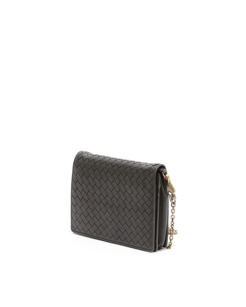 Bottega Veneta Intrecciato Wallet On Chain Bag