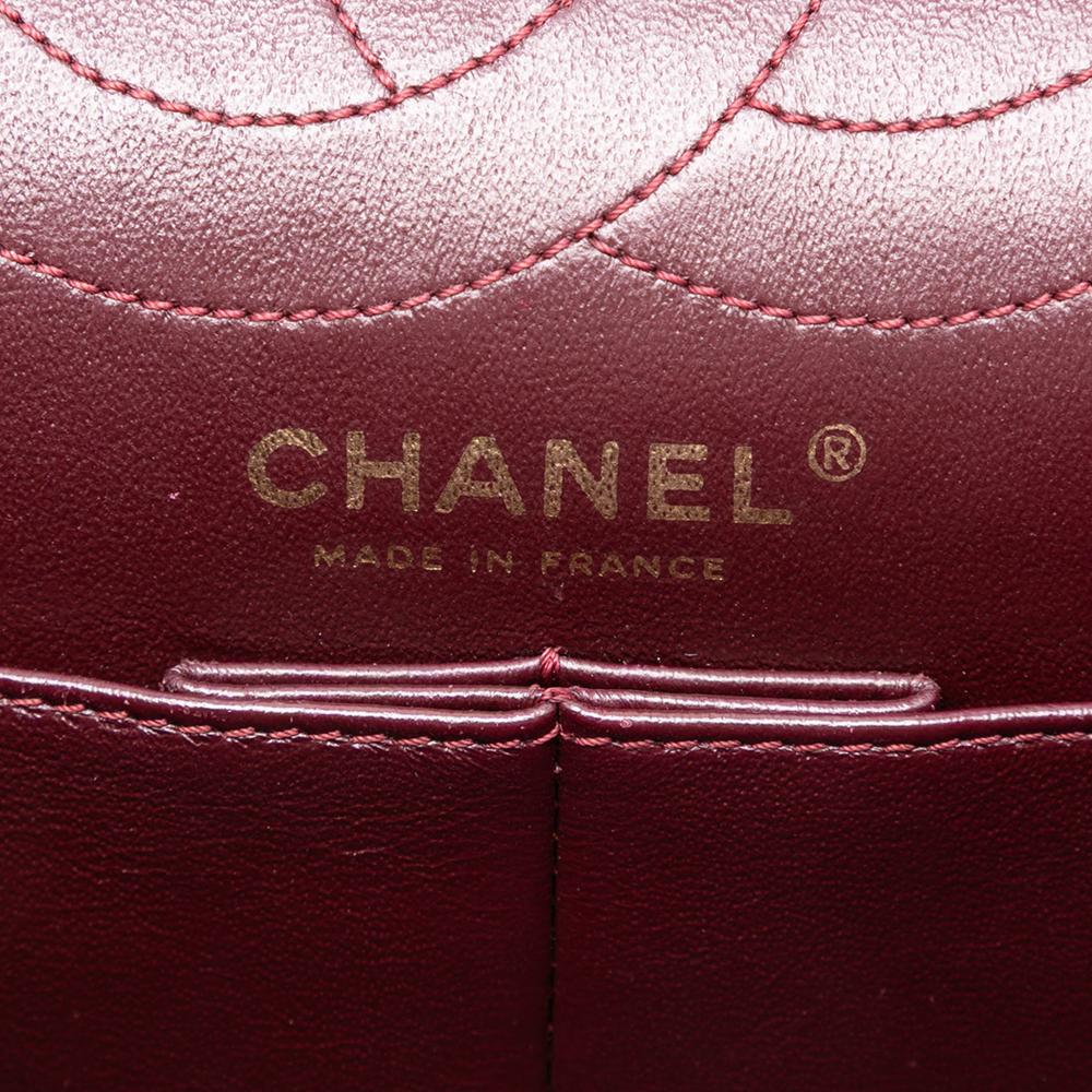 Chanel B Chanel Black Calf Leather Reissue 2.55 Aged skin Double Flap 226 France