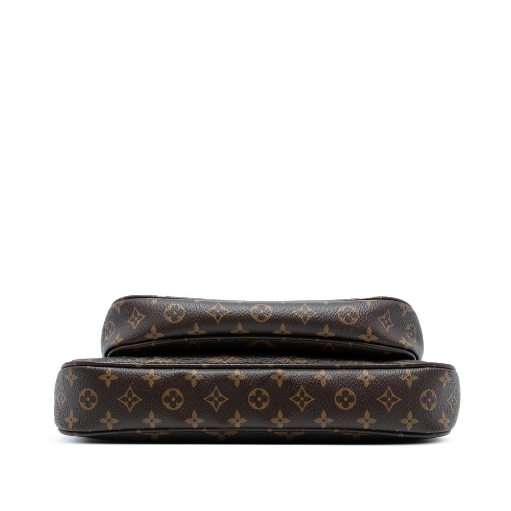 Louis Vuitton B Louis Vuitton Brown Monogram Canvas Fabric Monogram Multi Pochette Accessoires France