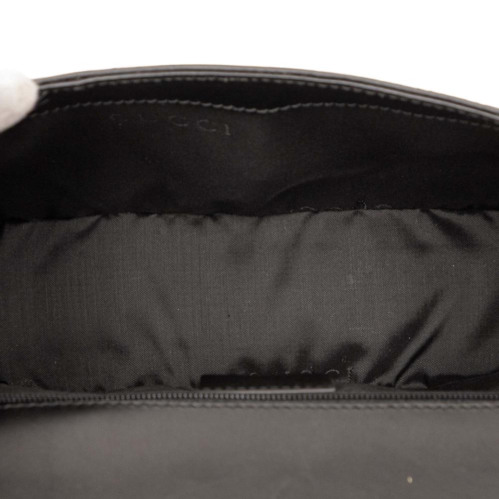 Gucci B Gucci Black Calf Leather Handbag Italy