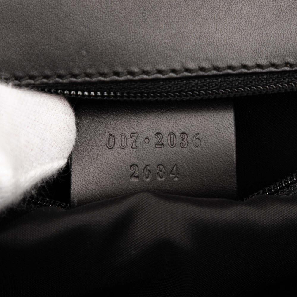 Gucci B Gucci Black Calf Leather Handbag Italy