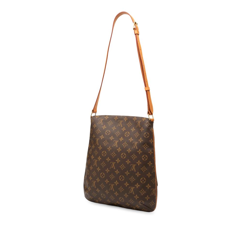 Louis Vuitton B Louis Vuitton Brown Monogram Canvas Fabric Monogram Musette Salsa Long Strap France