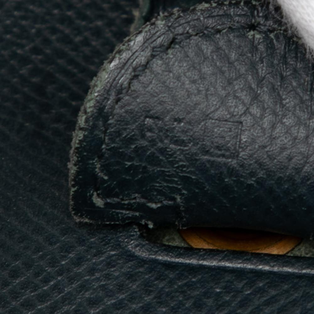 Hermès B Hermès Blue Navy Calf Leather Clemence Evelyne GM France