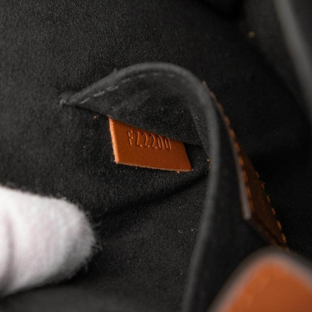 Louis Vuitton B Louis Vuitton Brown Monogram Canvas Fabric Monogram Reverse Mini Dauphine Italy