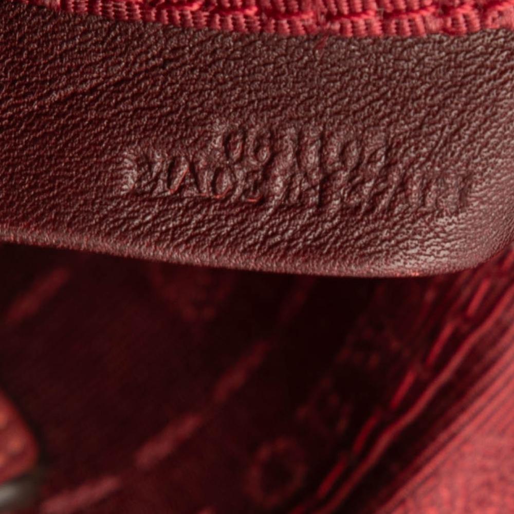 Loewe B LOEWE Red Indian Red Calf Leather Heritage Crossbody Spain