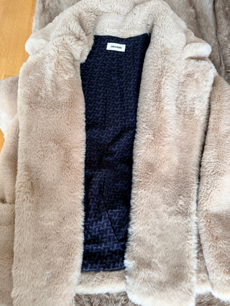 Zadig & Voltaire Blouson fausse fourrure