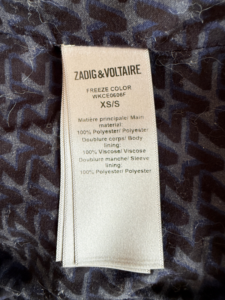 Zadig & Voltaire Blouson fausse fourrure