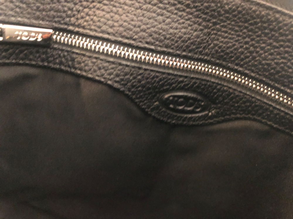 Tods Black Leather shoulder bag