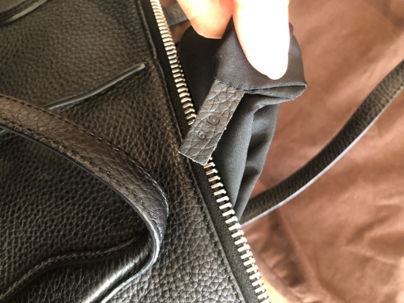 Tods Black Leather shoulder bag