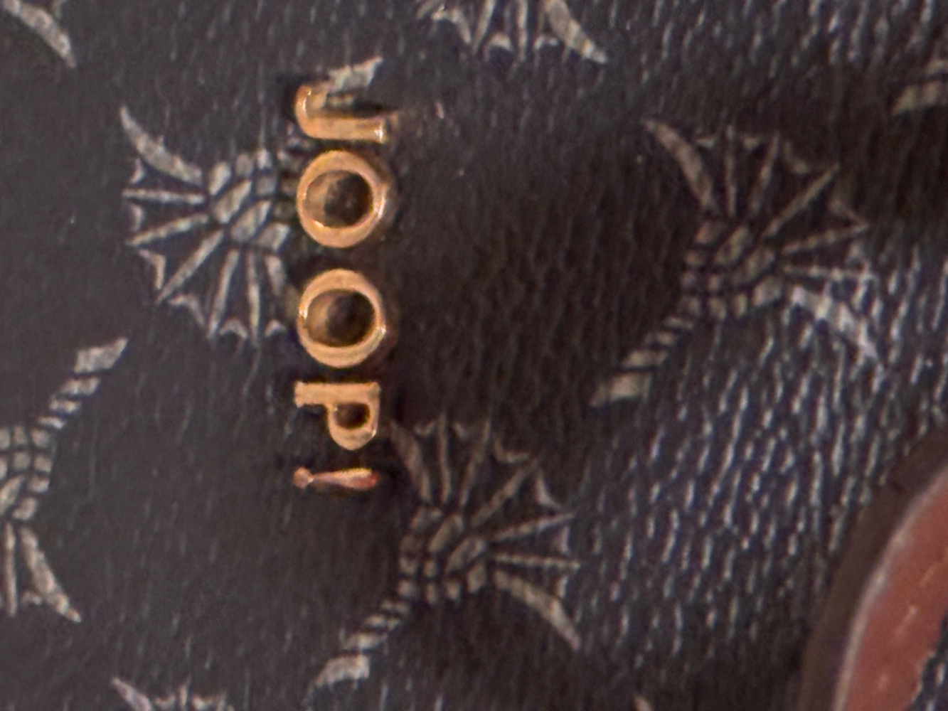 Joop Signature Logo Cortina Bucket crossbody Bag