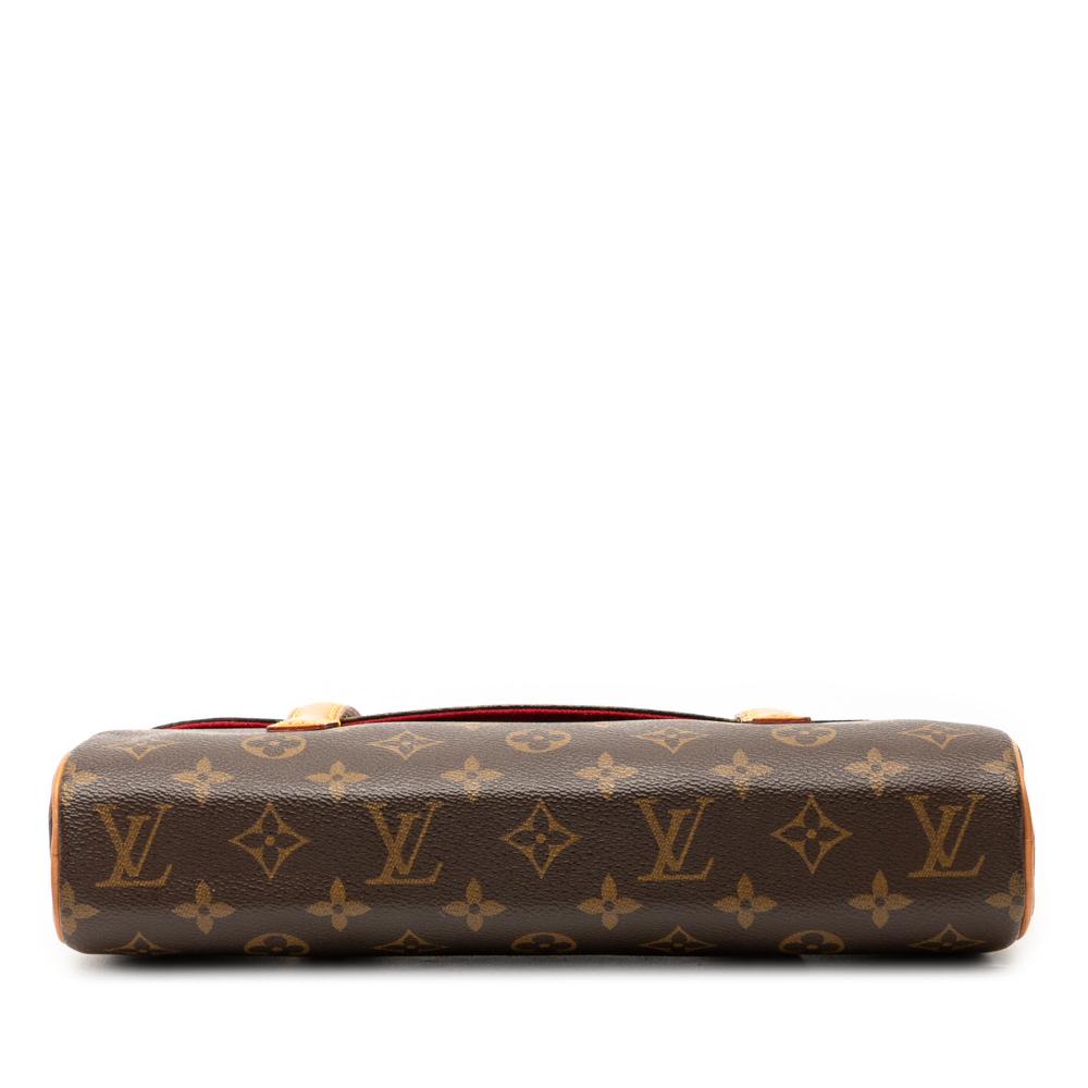 Louis Vuitton B Louis Vuitton Brown Monogram Canvas Fabric Monogram Sonatine France
