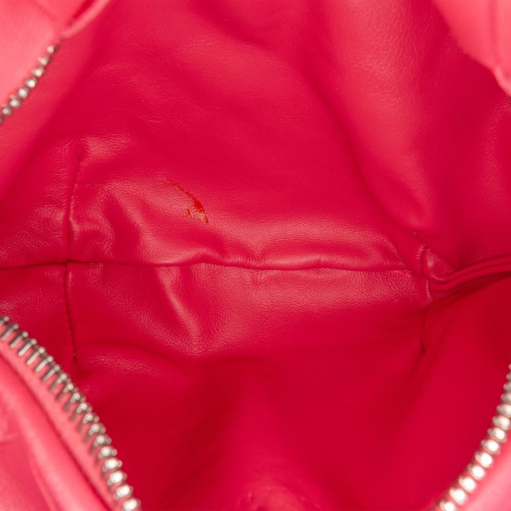 Bottega Veneta AB Bottega Veneta Pink Blush Nappa Leather Leather Mini Nappa Intrecciato Jodie Italy