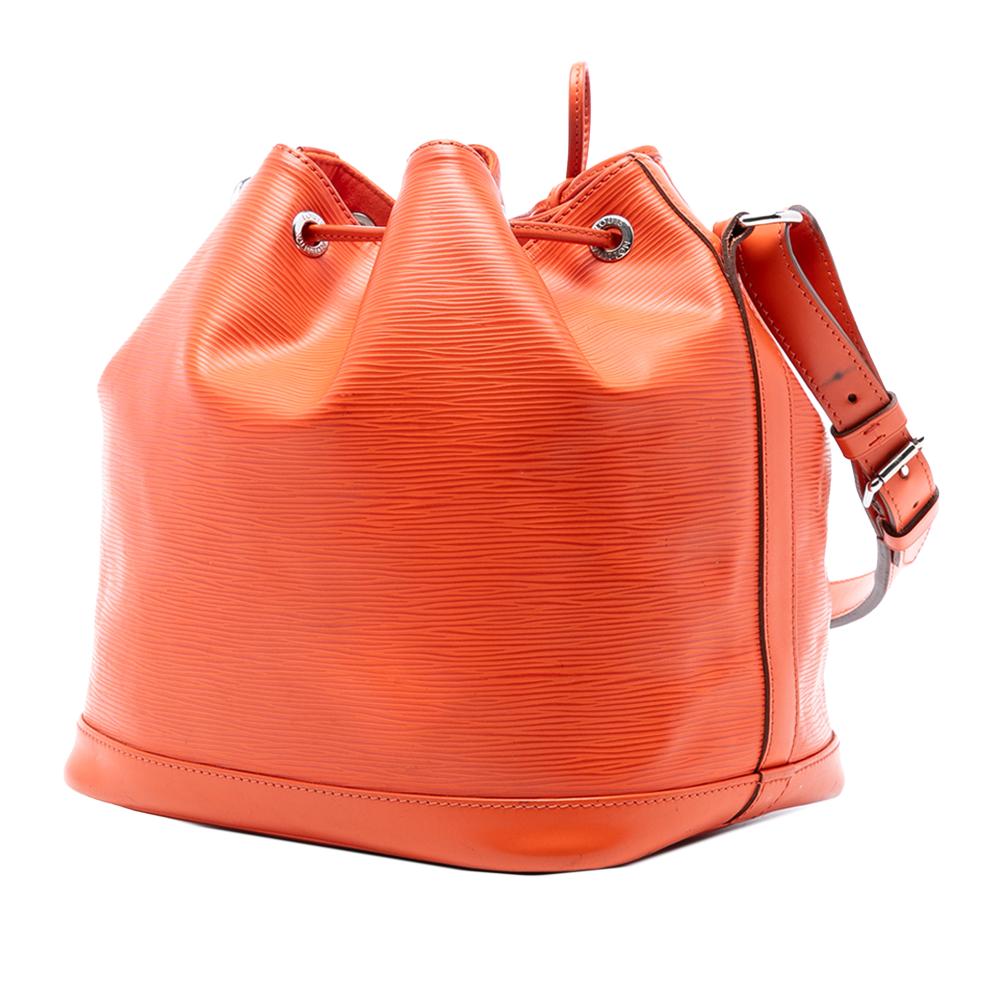 Louis Vuitton B Louis Vuitton Orange Epi Leather Leather Epi Petit Noe France