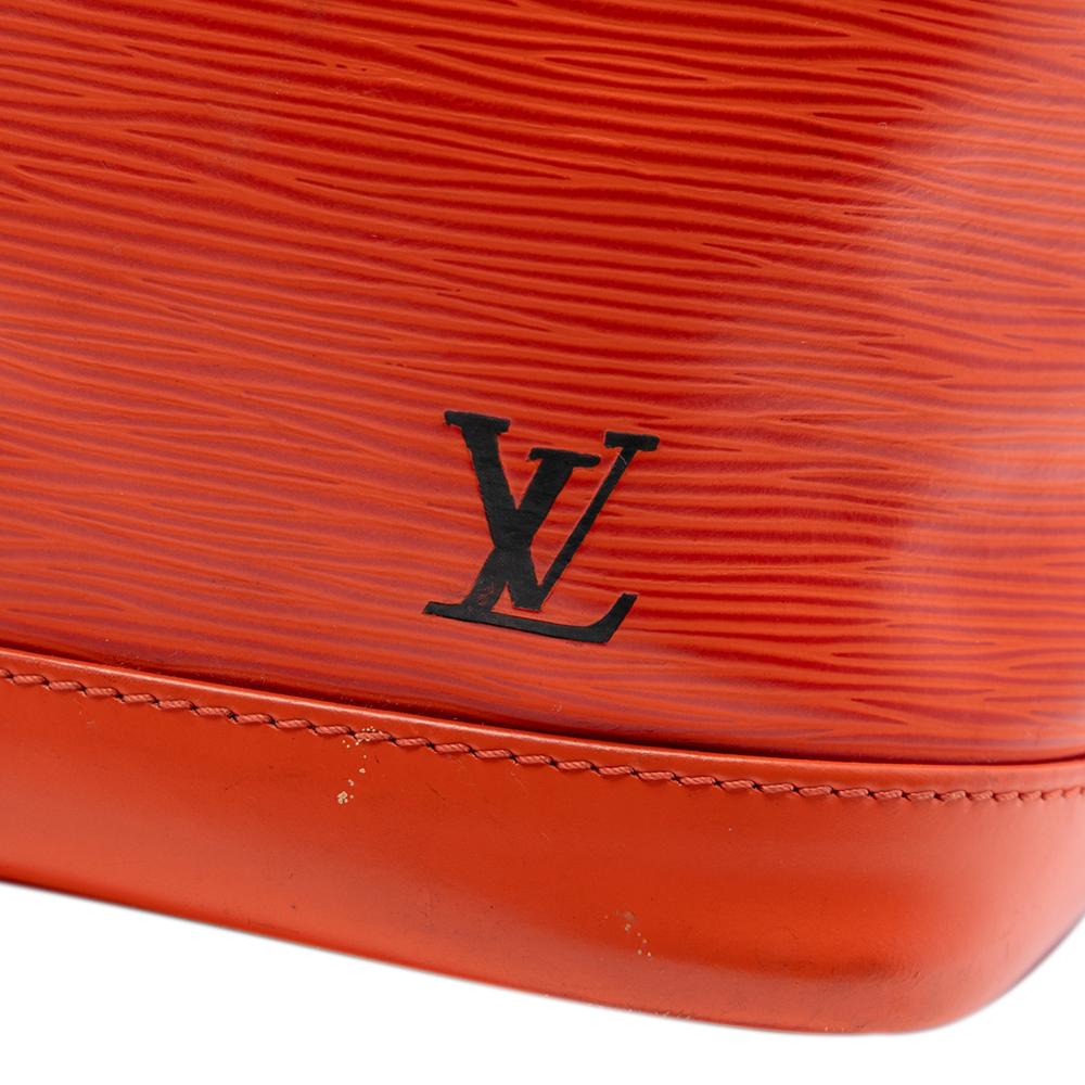 Louis Vuitton B Louis Vuitton Orange Epi Leather Leather Epi Petit Noe France