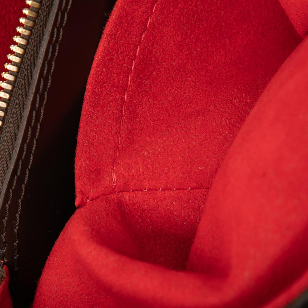 Louis Vuitton B Louis Vuitton Brown Damier Canvas Fabric Damier Ebene Sistina GM Spain