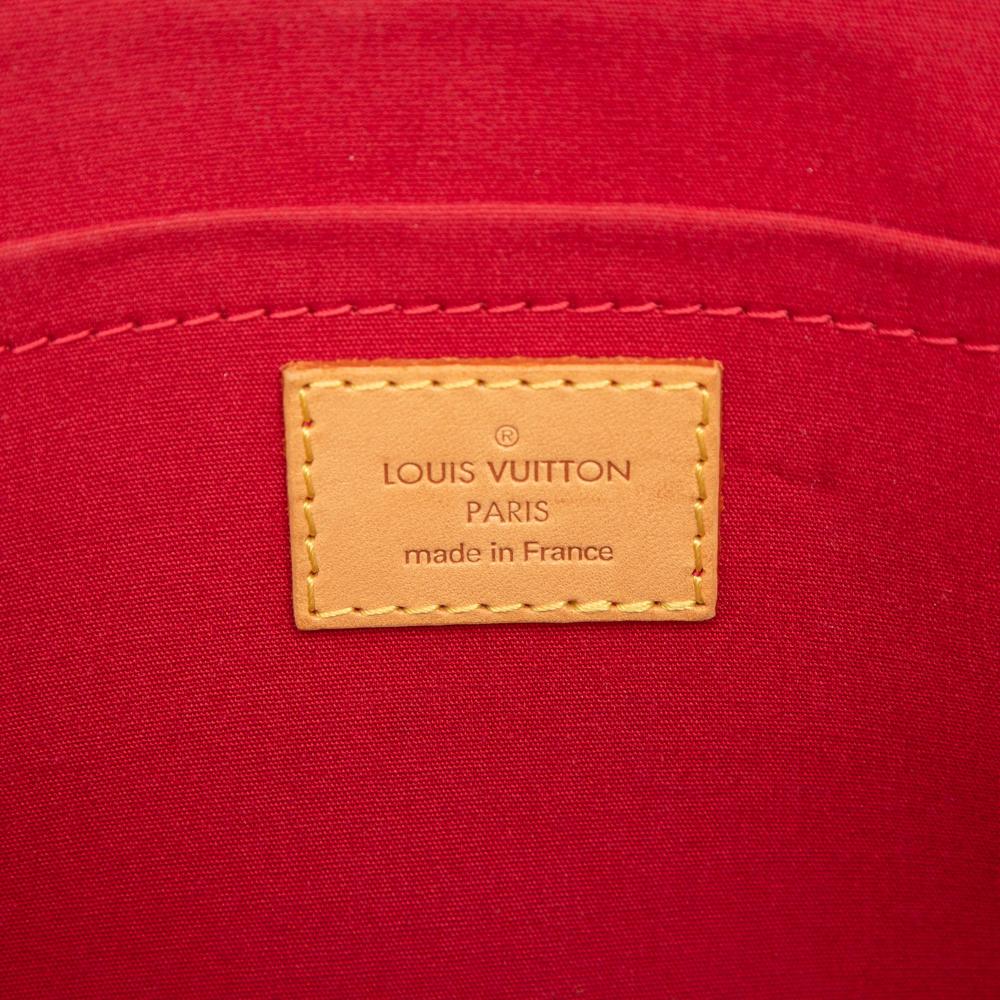 Louis Vuitton B Louis Vuitton Red Vernis Leather Leather Monogram Vernis Rosewood Avenue France