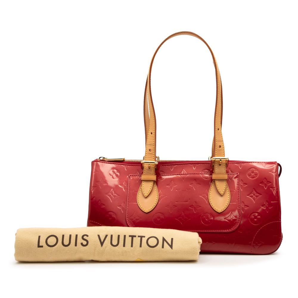 Louis Vuitton B Louis Vuitton Red Vernis Leather Leather Monogram Vernis Rosewood Avenue France