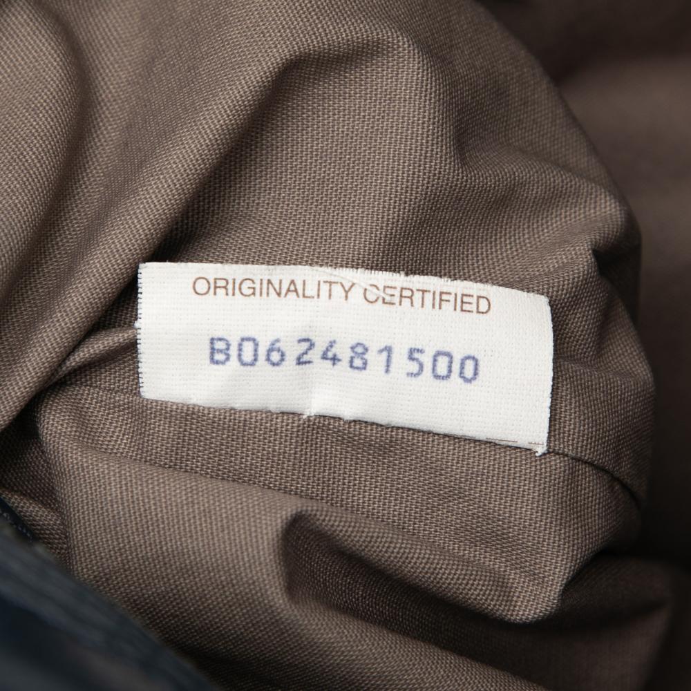 Bottega Veneta B Bottega Veneta Black Nappa Leather Leather Nappa Intrecciato Flap Crossbody Italy