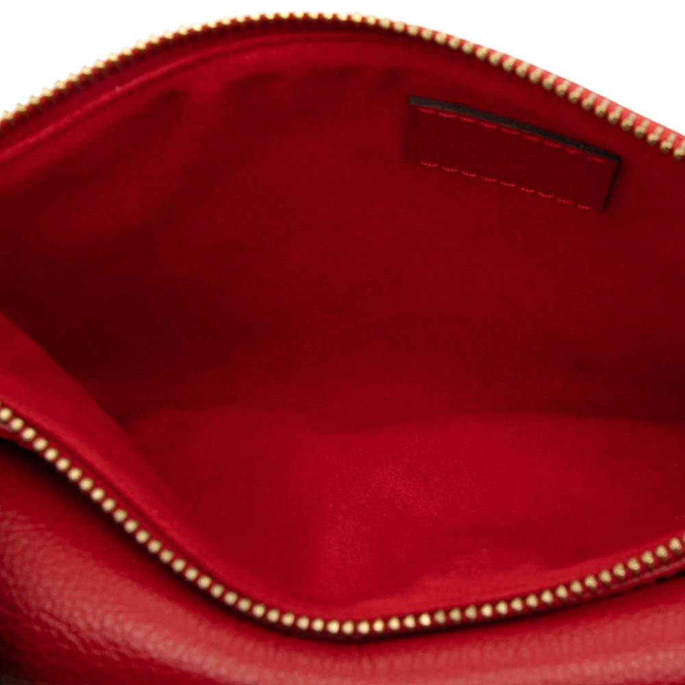 Louis Vuitton B Louis Vuitton Red Monogram Empreinte Leather Twice France