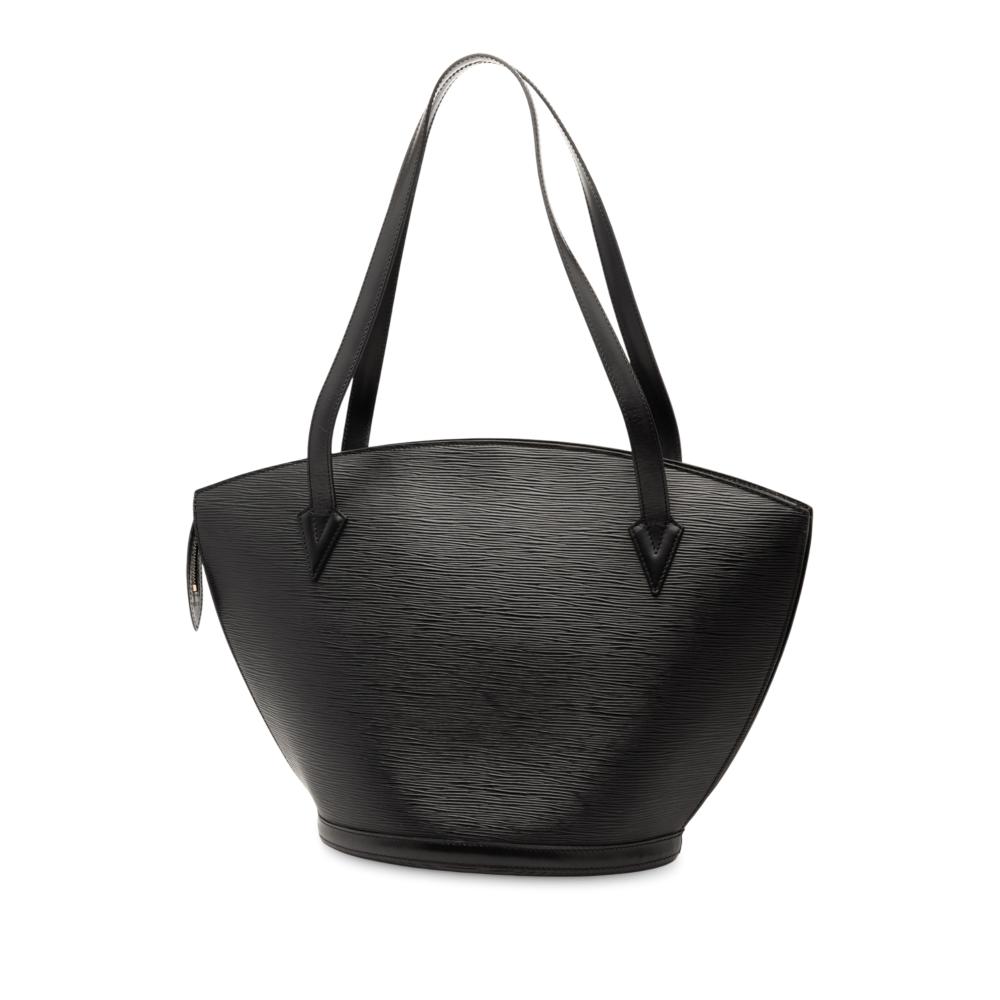 Louis Vuitton B Louis Vuitton Black Epi Leather Leather Epi Saint Jacques GM Long Strap France