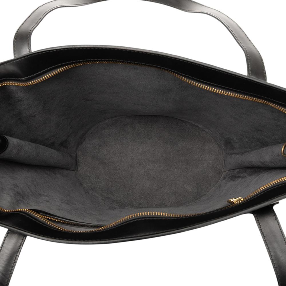 Louis Vuitton B Louis Vuitton Black Epi Leather Leather Epi Saint Jacques GM Long Strap France