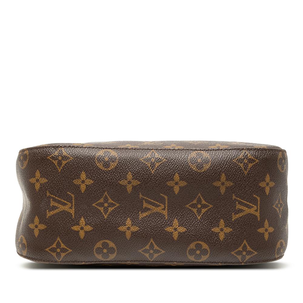 Louis Vuitton B Louis Vuitton Brown Monogram Canvas Fabric Monogram Looping MM France
