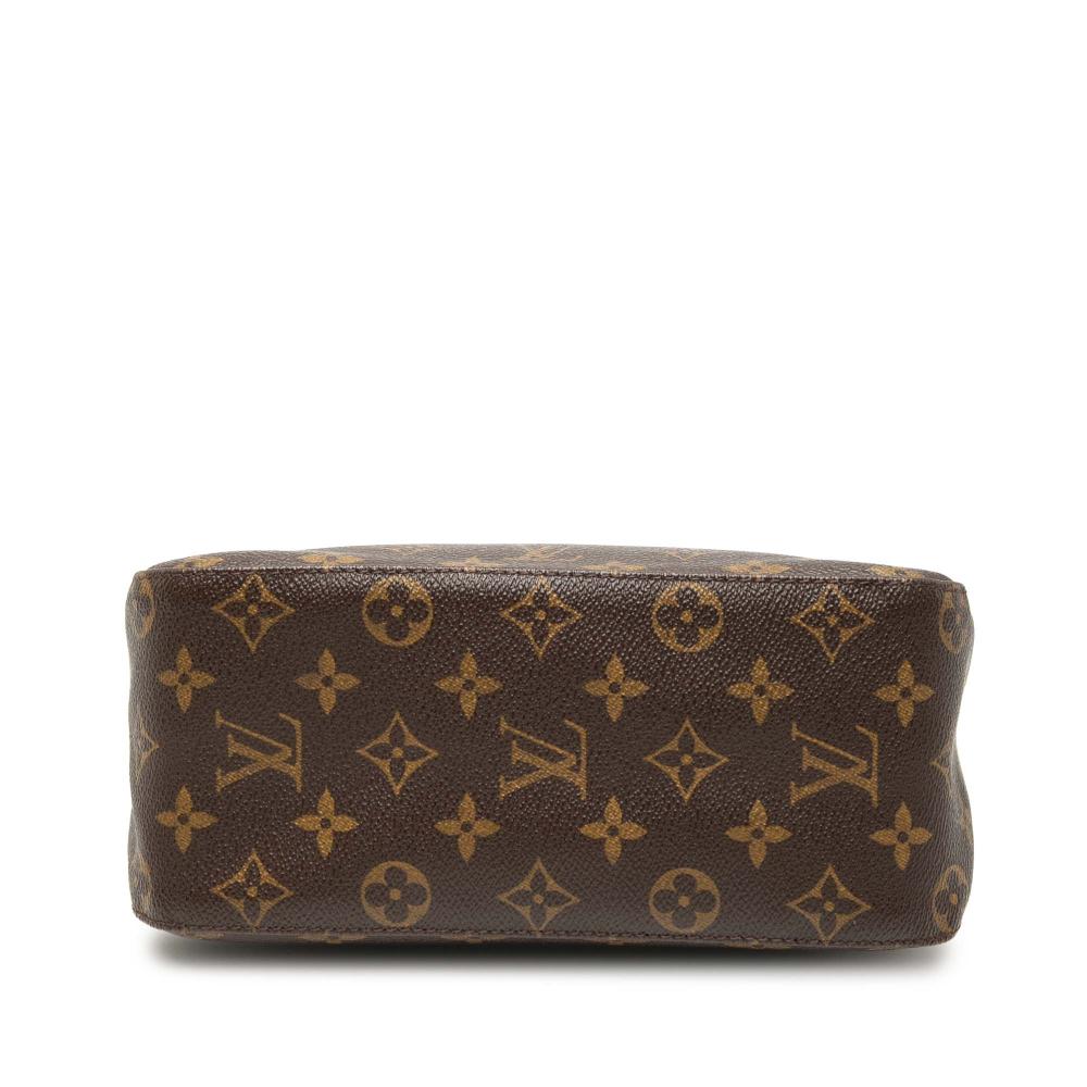 Louis Vuitton B Louis Vuitton Brown Monogram Canvas Fabric Monogram Looping MM France