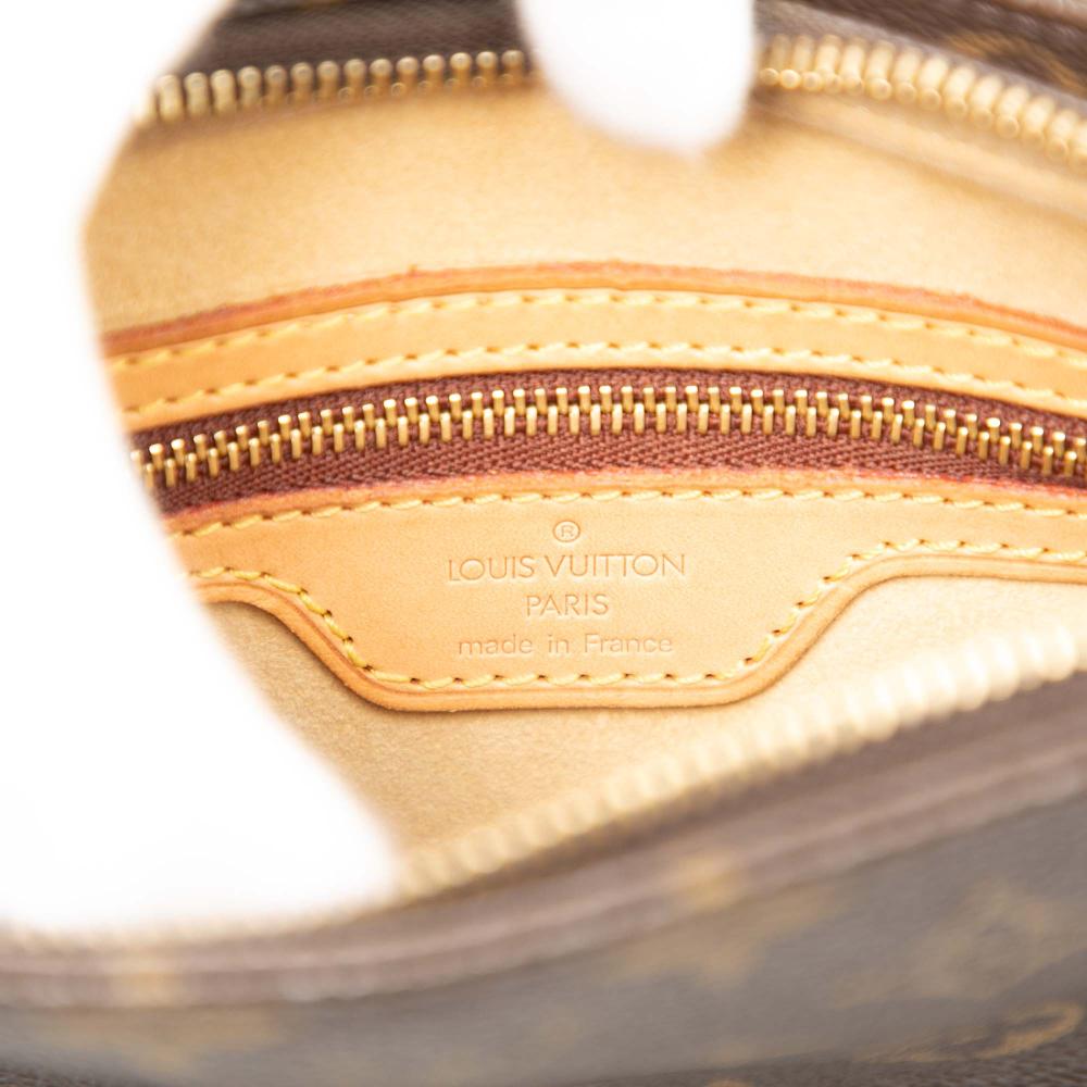 Louis Vuitton B Louis Vuitton Brown Monogram Canvas Fabric Monogram Looping MM France