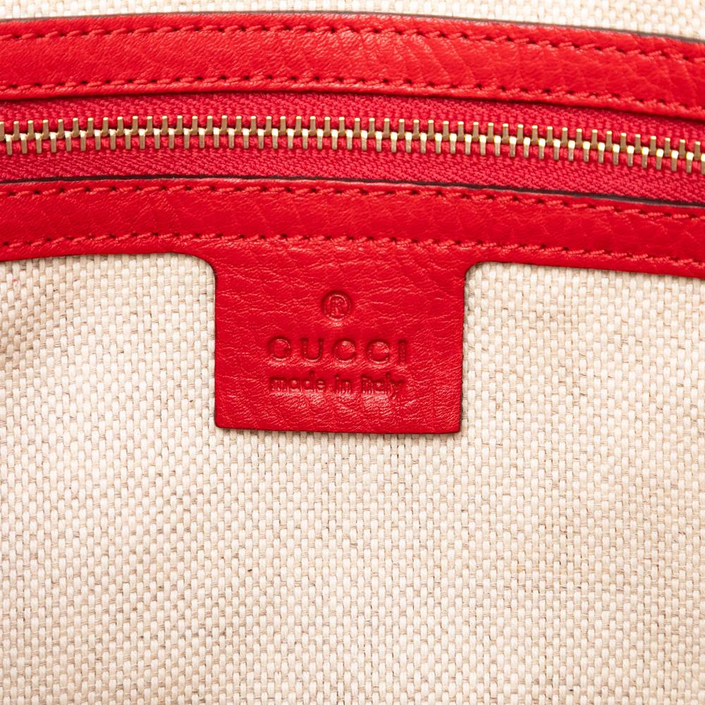 Gucci AB Gucci Brown Beige Canvas Fabric GG Bamboo Diana Satchel Italy