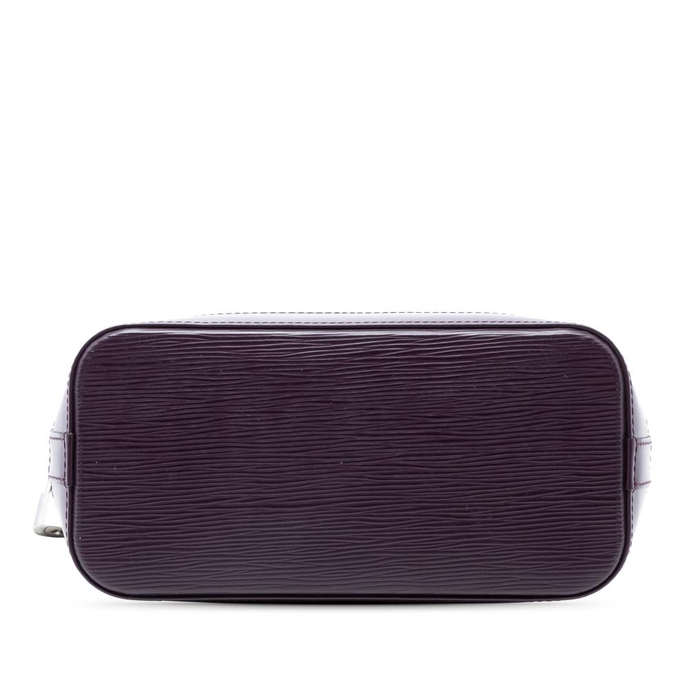 Louis Vuitton B Louis Vuitton Purple Epi Leather Leather Epi Lockit Vertical France