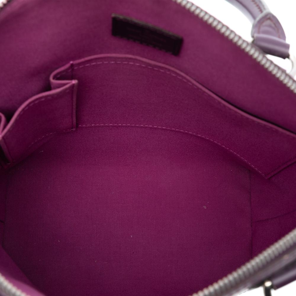 Louis Vuitton B Louis Vuitton Purple Epi Leather Leather Epi Lockit Vertical France