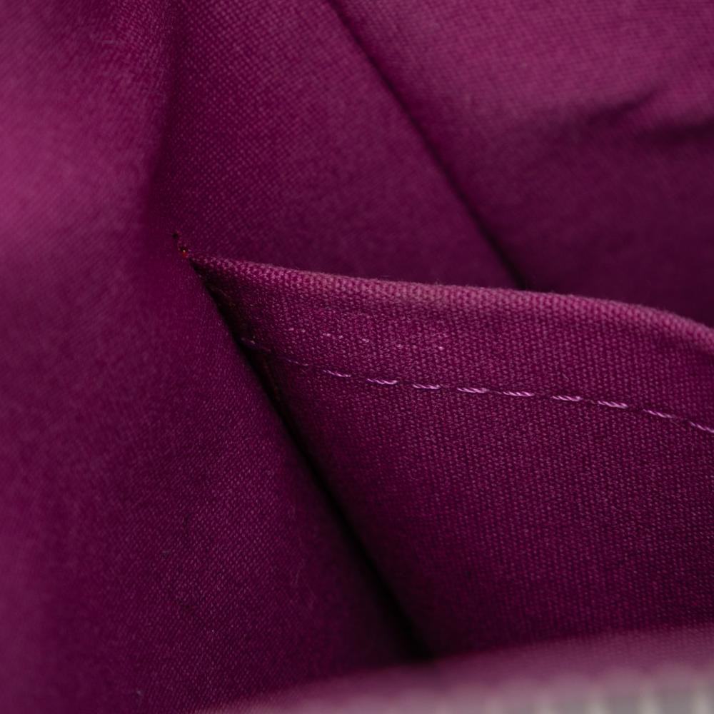 Louis Vuitton B Louis Vuitton Purple Epi Leather Leather Epi Lockit Vertical France