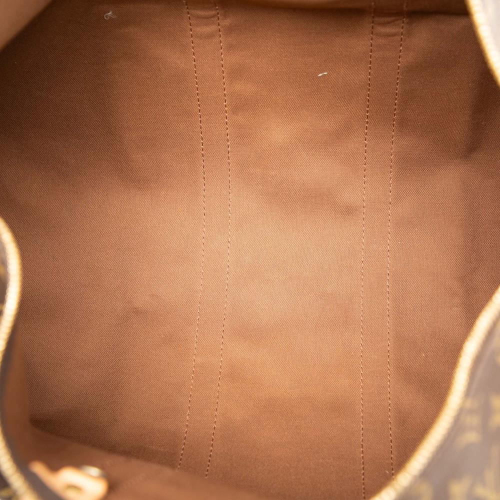 Louis Vuitton B Louis Vuitton Brown Monogram Canvas Fabric Monogram Keepall 45 France