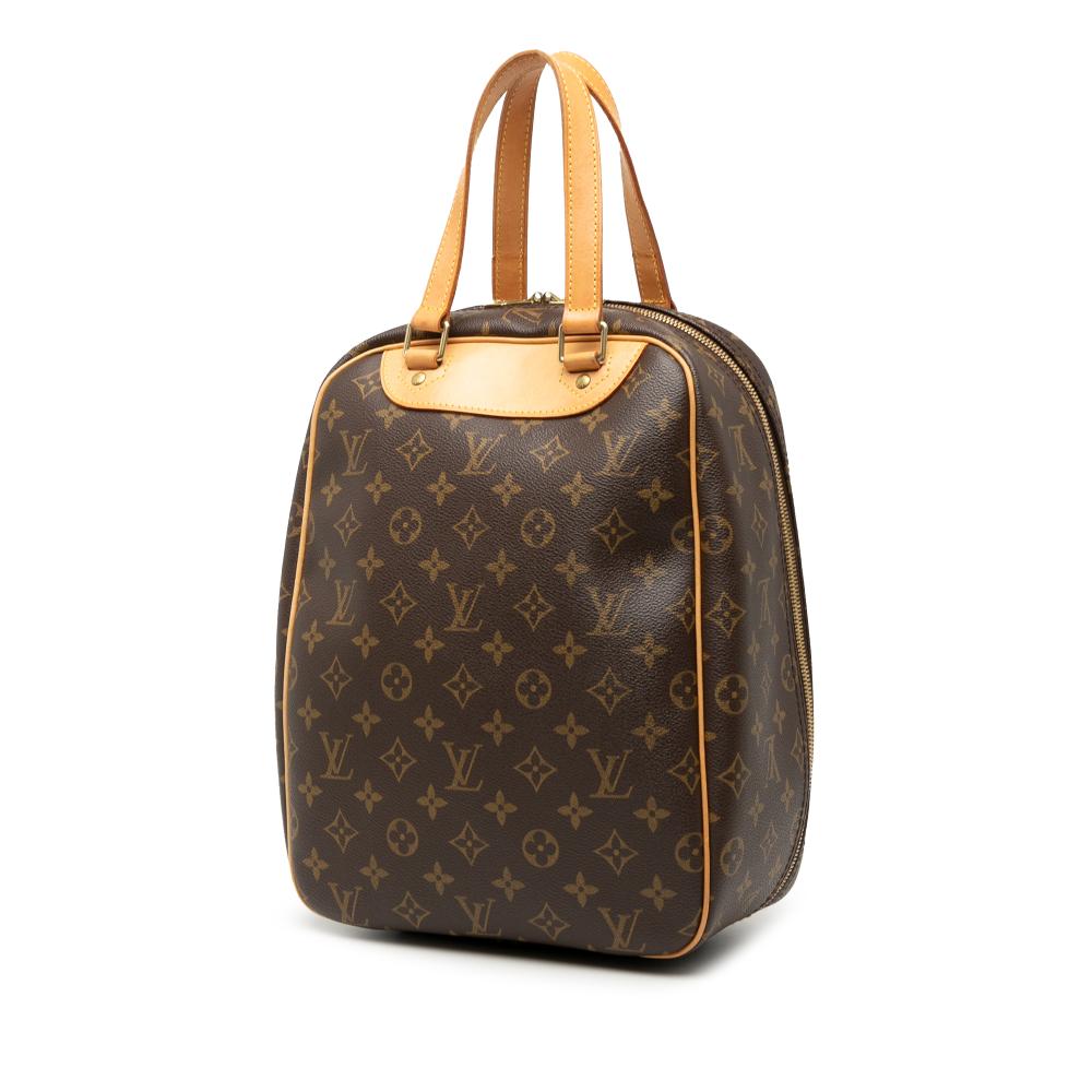 Louis Vuitton B Louis Vuitton Brown Monogram Canvas Fabric Monogram Excursion France