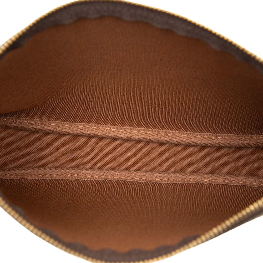 Louis Vuitton B Louis Vuitton Brown Monogram Canvas Fabric Monogram Pochette Accessoires France
