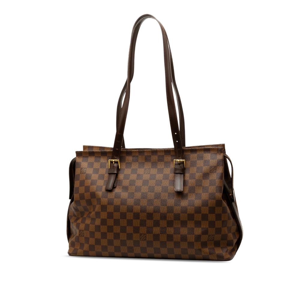 Louis Vuitton B Louis Vuitton Brown Damier Canvas Fabric Damier Ebene Chelsea France