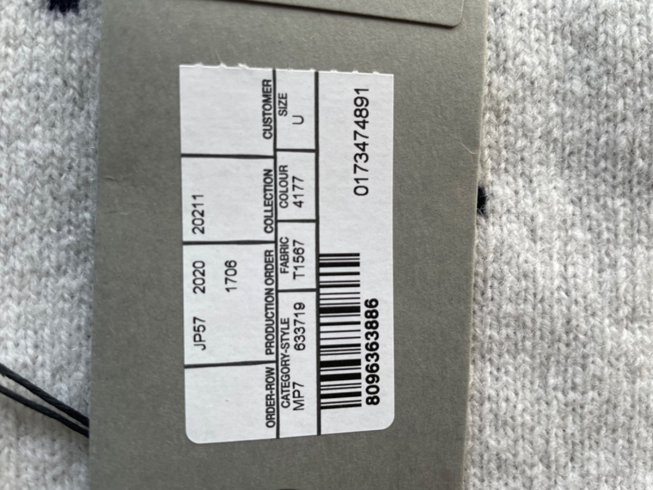 Balenciaga XL wool scarf All Over Logo NEW