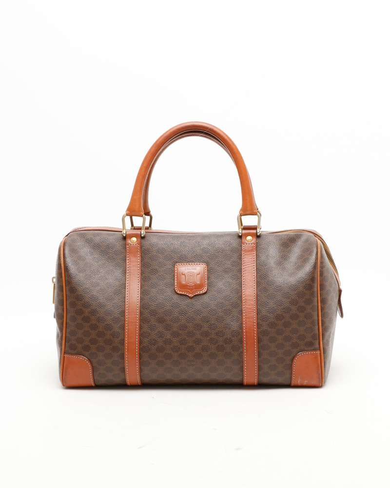 Celine Céline Macadam Boston Bag