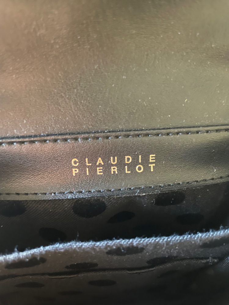 Claudie Pierlot Sac bandoulière léopard
