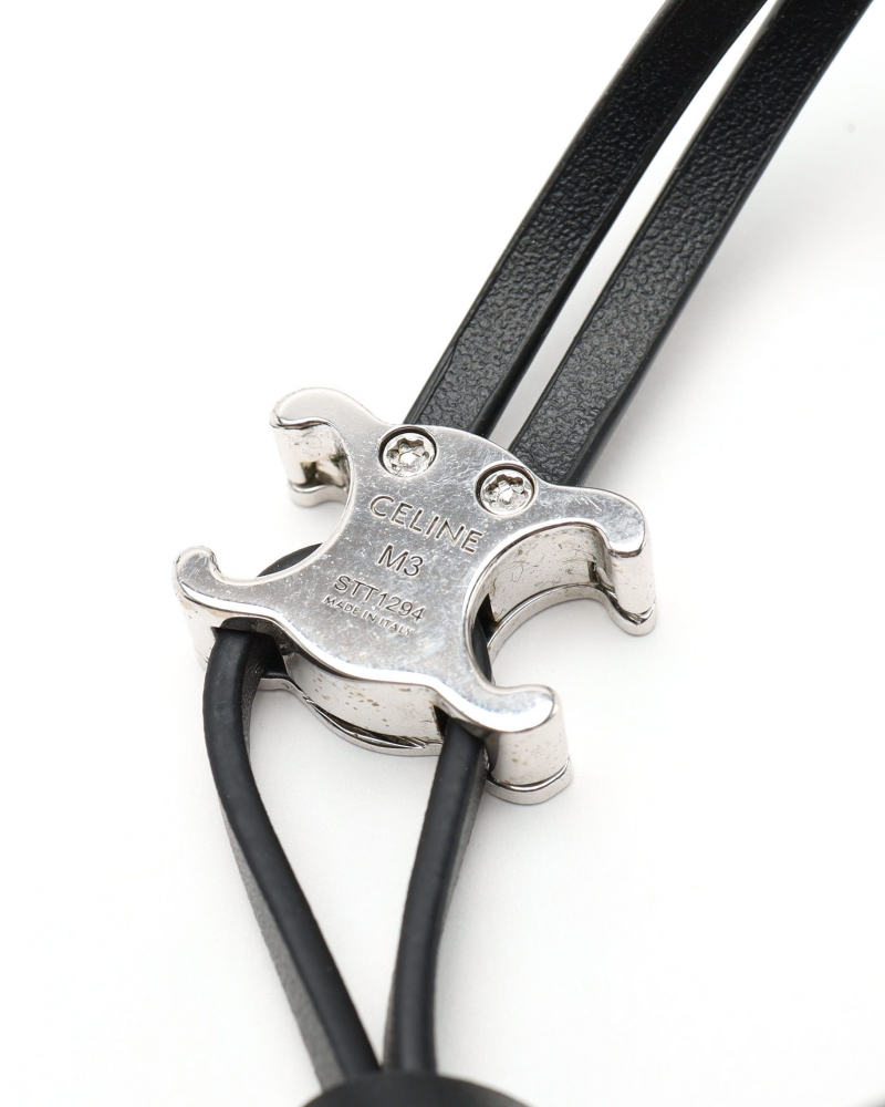 Celine Céline Triomphe Bracelet Leather