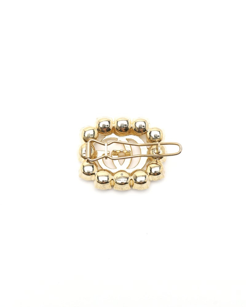 Gucci Pearl Brooch