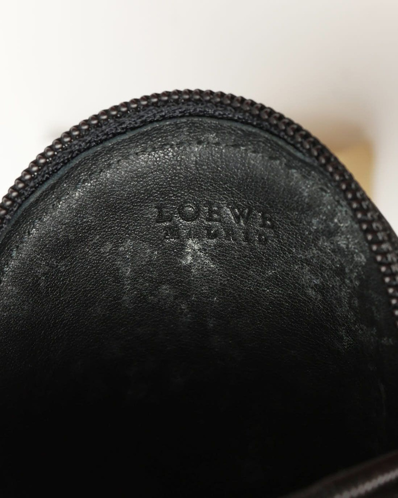 Loewe Anagram Leather Coin Case