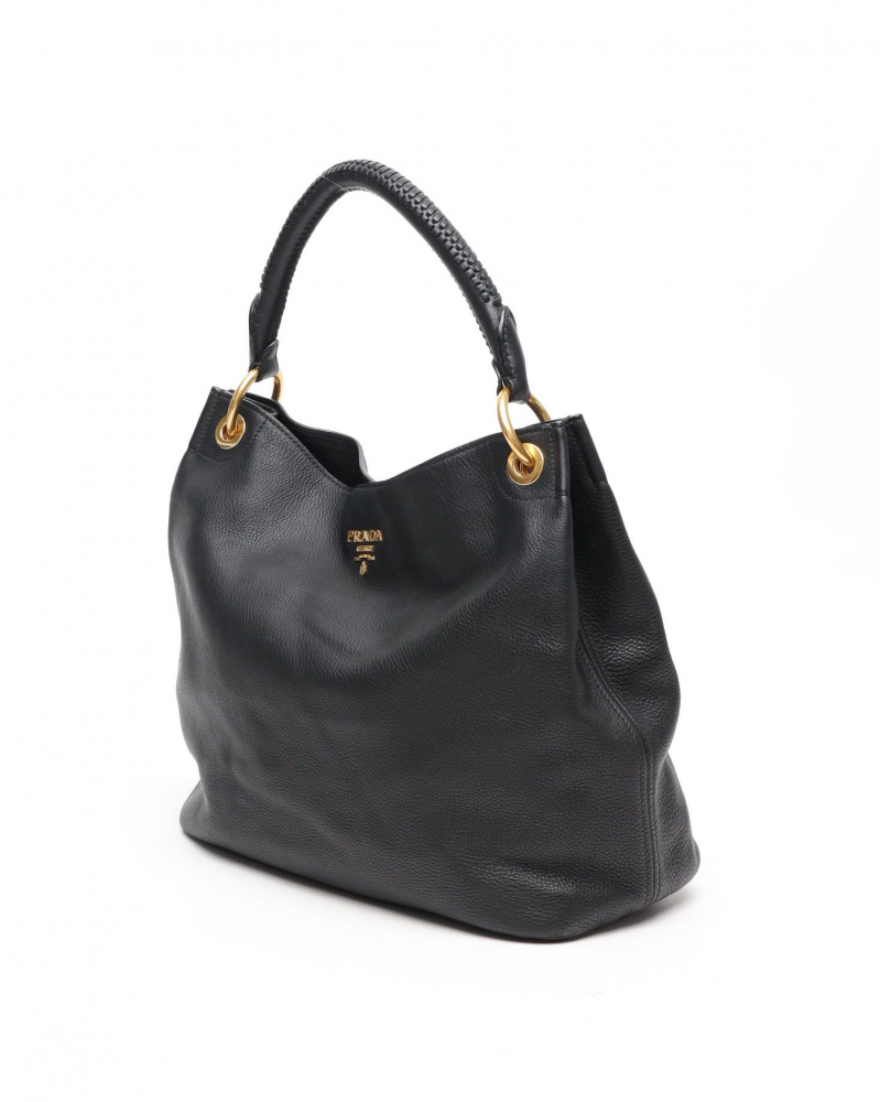 Prada Vitello Daino Hobo Bag