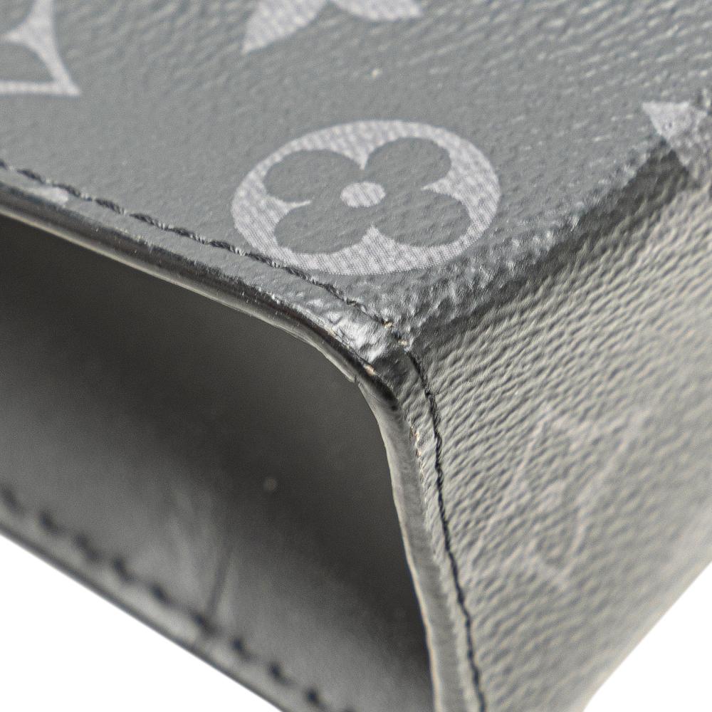 Louis Vuitton B Louis Vuitton Black Monogram Canvas Canvas Monogram Eclipse Pochette Voyage MM France