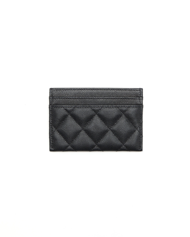Chanel Coco Mark Matelasse Card Holder