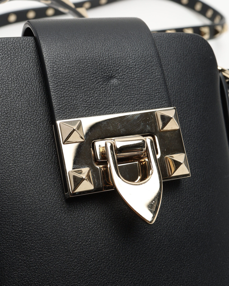 Valentino Rockstud Leather Phone Bag