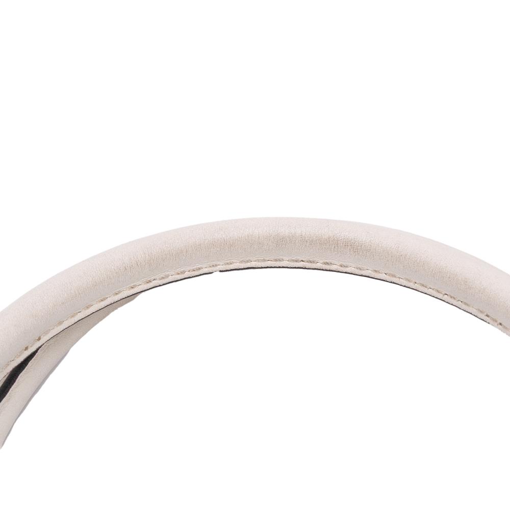 Gucci B Gucci White Raffia Natural Material Large Diamante Sukey Tote Italy