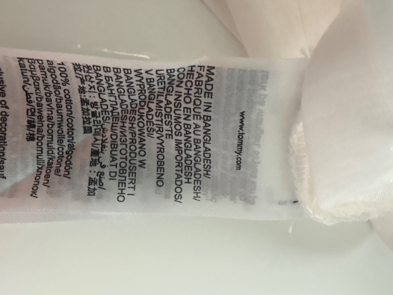 Tommy Hilfiger T-shirt manches longues